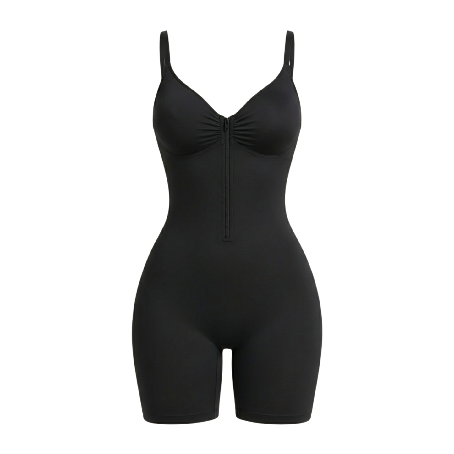 Shapewear Gainant Curvella™ – Zip Frontal Mi-Cuisse