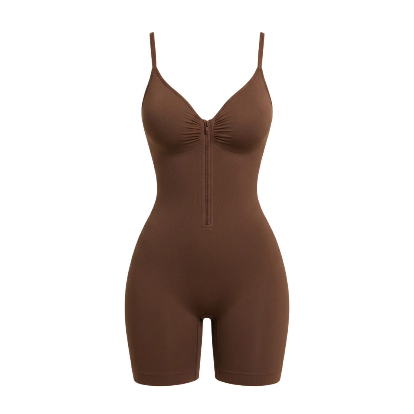Shapewear Gainant Curvella™ – Zip Frontal Mi-Cuisse