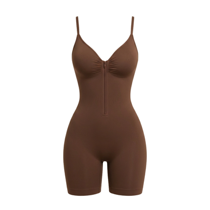 Shapewear Gainant Curvella™ – Zip Frontal Mi-Cuisse