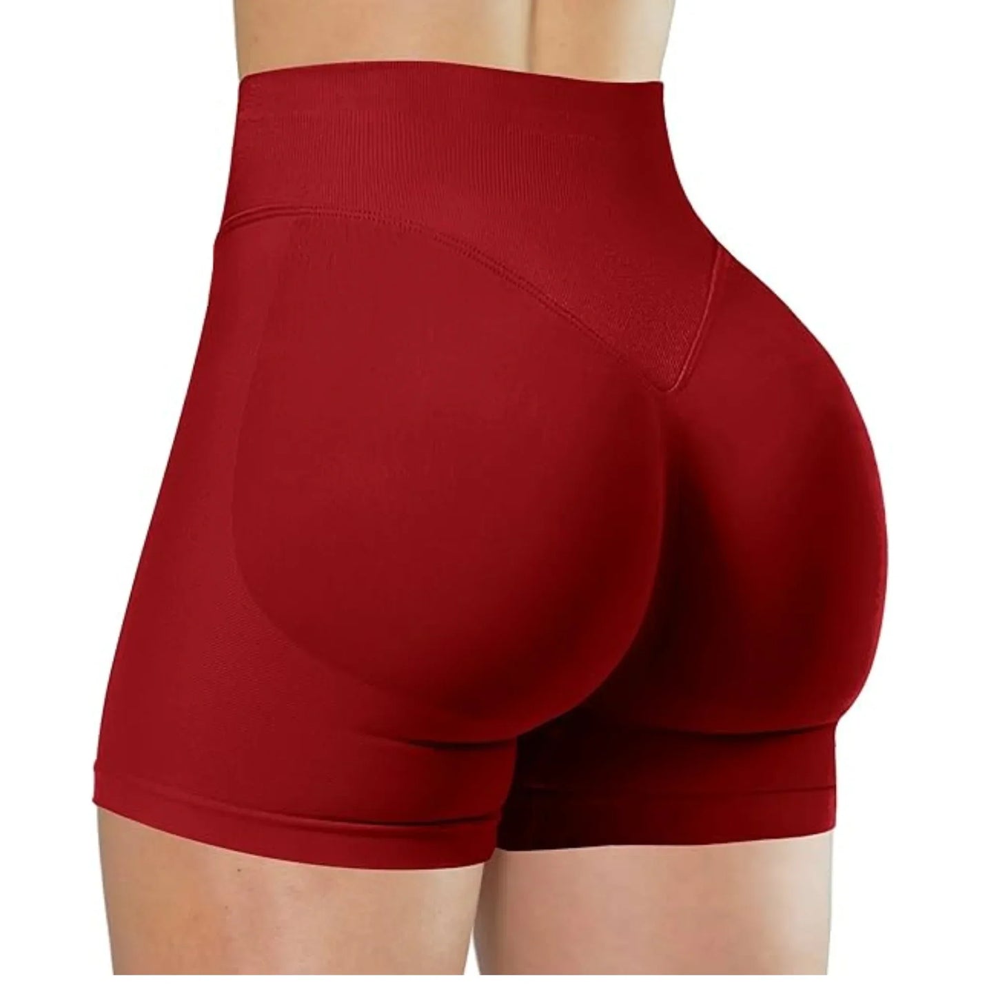 Short de Yoga Taille Haute Sculptant – Sans Coutures