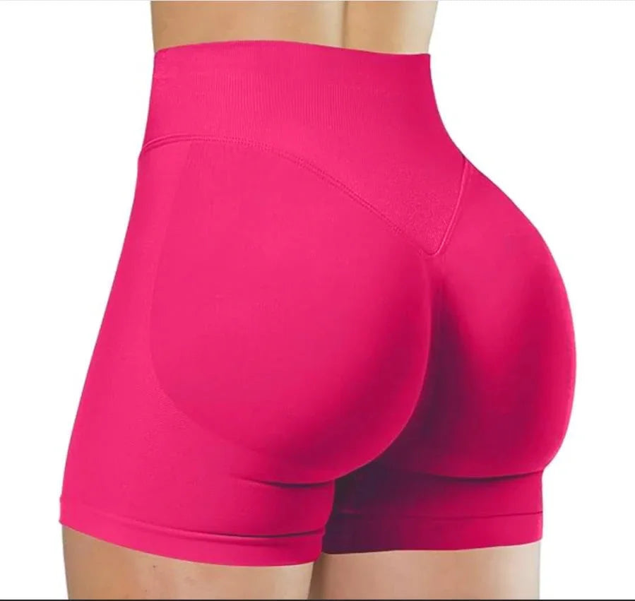 Short de Yoga Taille Haute Sculptant – Sans Coutures