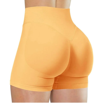 Short de Yoga Taille Haute Sculptant – Sans Coutures