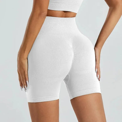 Short de Yoga Taille Haute Sculptant – Sans Coutures