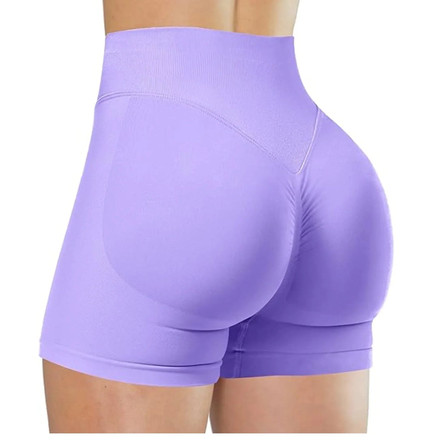 Short de Yoga Taille Haute Sculptant – Sans Coutures