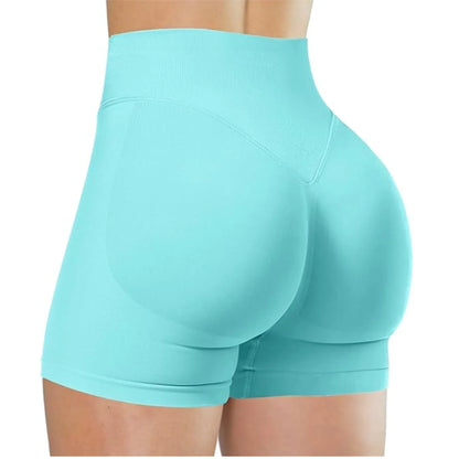 Short de Yoga Taille Haute Sculptant – Sans Coutures