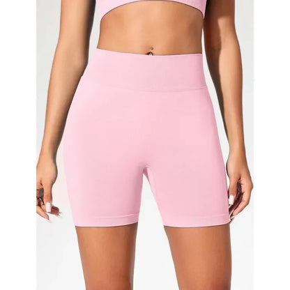 Short de Yoga Taille Haute Sculptant – Sans Coutures